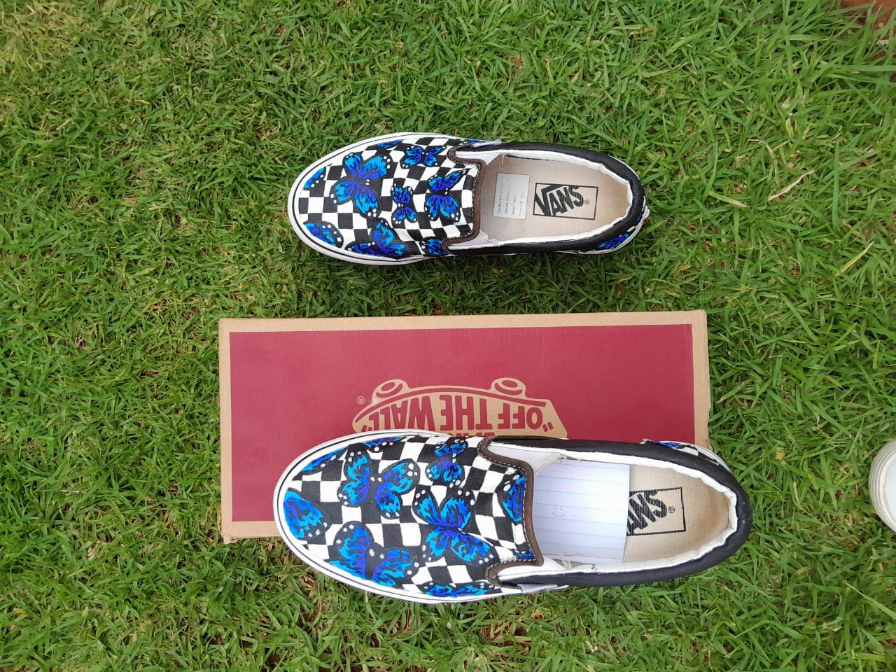 boyfriend custom vans