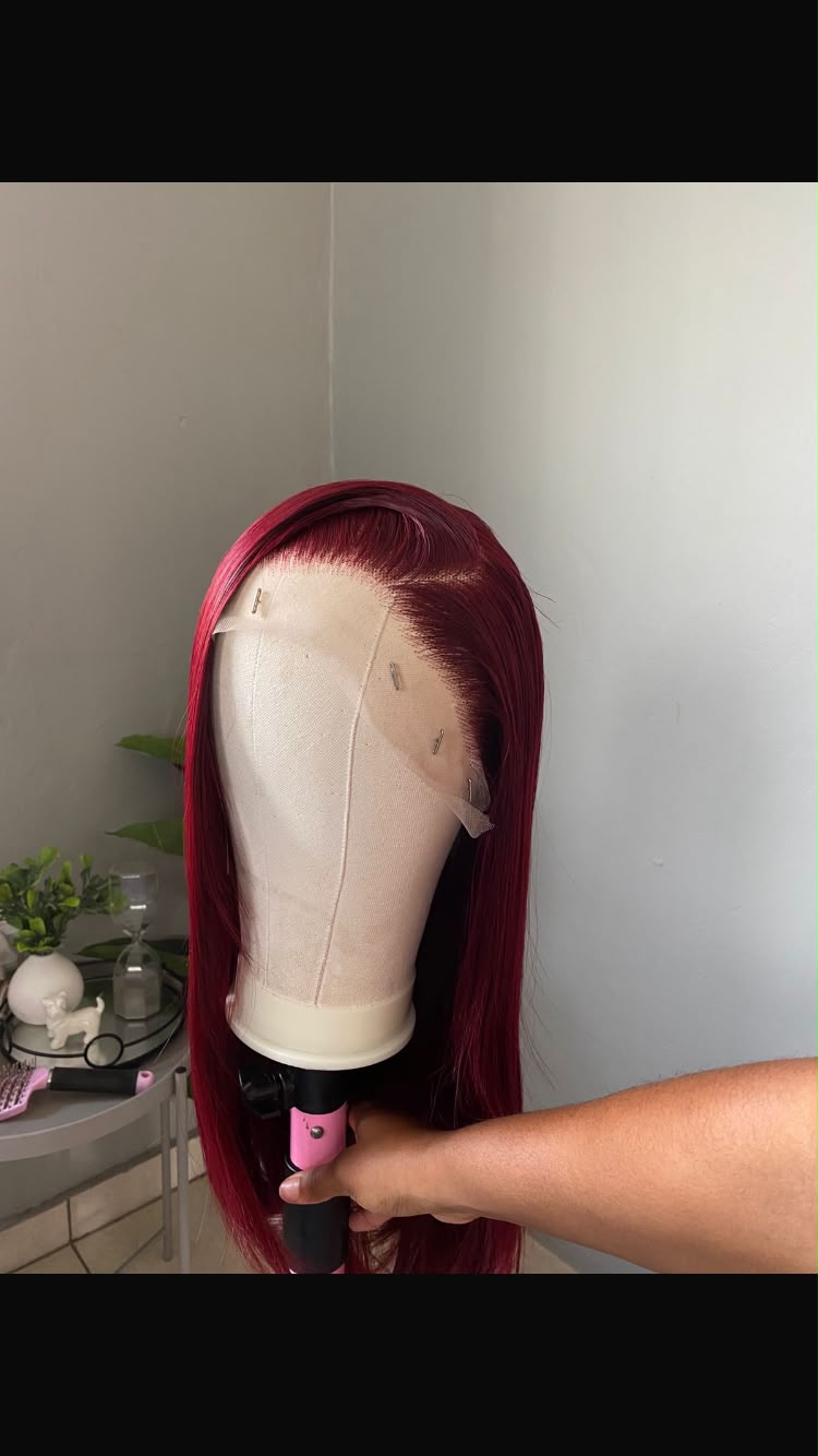 straight hair