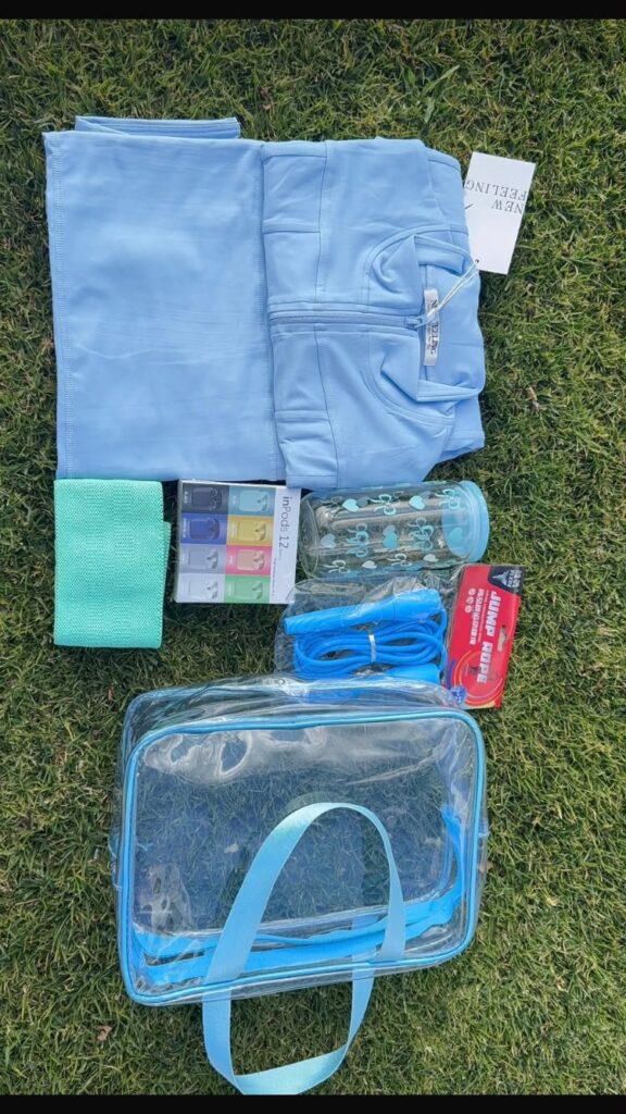gym set + essentials